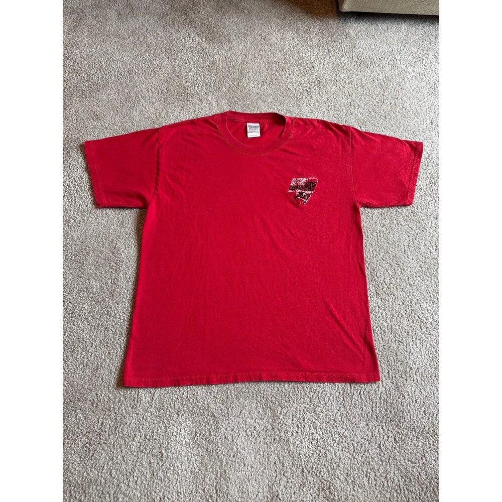 Vintage Tampa Bay Buccaneers 2002 Super Bowl Champions Men’s Tee Size Large